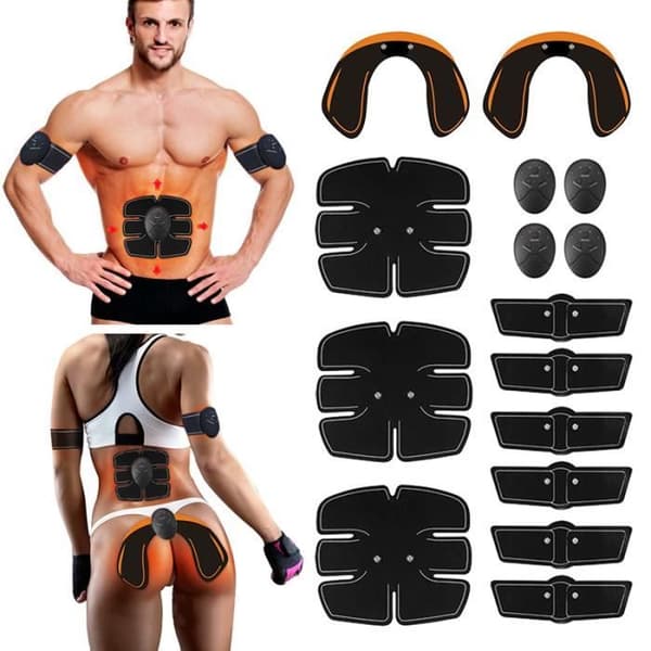 15st Muskeltränare Fitness Höft Mage Armtränare Muskelstimulering Rumpa Lyft