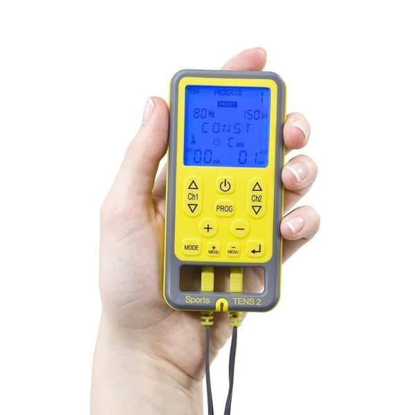 Elektrostimulator - Sport TENS - TENS2 - 2 kanaler - 27 EMS-program - 10 TENS-program