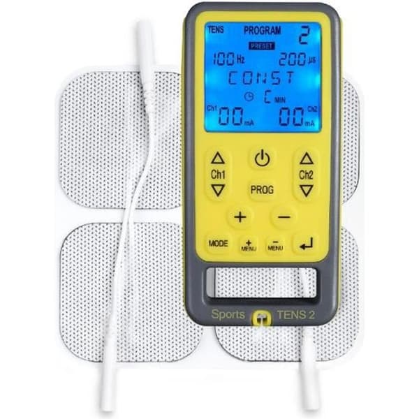 Elektrostimulator - Sport TENS - TENS2 - 2 kanaler - 27 EMS-program - 10 TENS-program