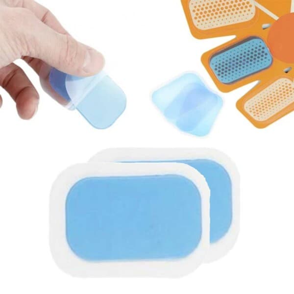 2-pack gel-pads til EMS-trener elektronisk muskelstimulator