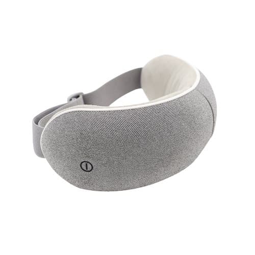 Ögonmassager med värmemusik - Lindra ögontrötthet och torrhet Grå