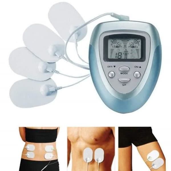 Elektrostimuleringsenhet 4 patchar 8 program - LCD-skärm, NEUTRAL Elektrostimuleringsenhet Slimming Massager Z02D2