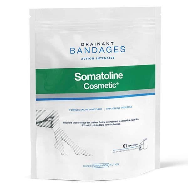 "Bandage Minceur - Somatoline Cosmetic - Första användningssats - Dränerande - Omforming - Omedelbar effektivitet"