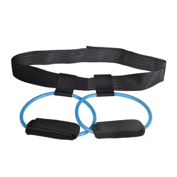 Dam 30lb Hip Trainer Butt Booty Bälte Band Body Glute Muscles Trainer Lifter - Blue_EAX15657
