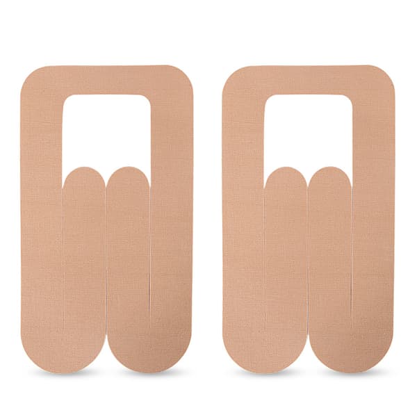INF Precut Sports Tape Åndbar Sports Athletic Tape 2-par beige