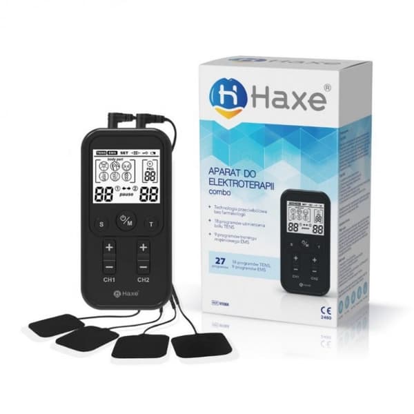 M100A Kombinationsenhet för elektroterapi TENS/EMS HAXE