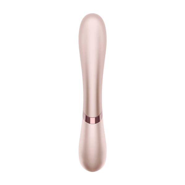 Satisfyer Hot Lover opvarmet vibrator pink og guld