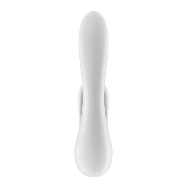 Vibrator Satisfyer Double Flex med app (hvid)