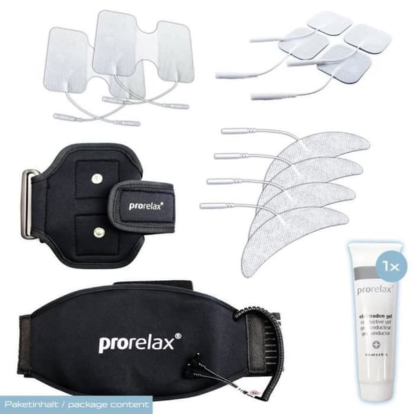 PRORELAX 351647 Tillbehörsset för TENS + EMS-enheter