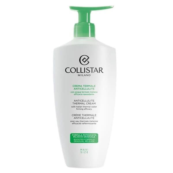 Anti-cellulitkräm - Collistar - Termal kräm - 400 ml - Termogen effekt - Slät hud