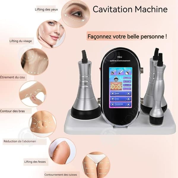 INN Ultrasonic Kavitation Device 40K Beauty Machine Hudmassagevård Antirynkor Kroppsfettförbränning