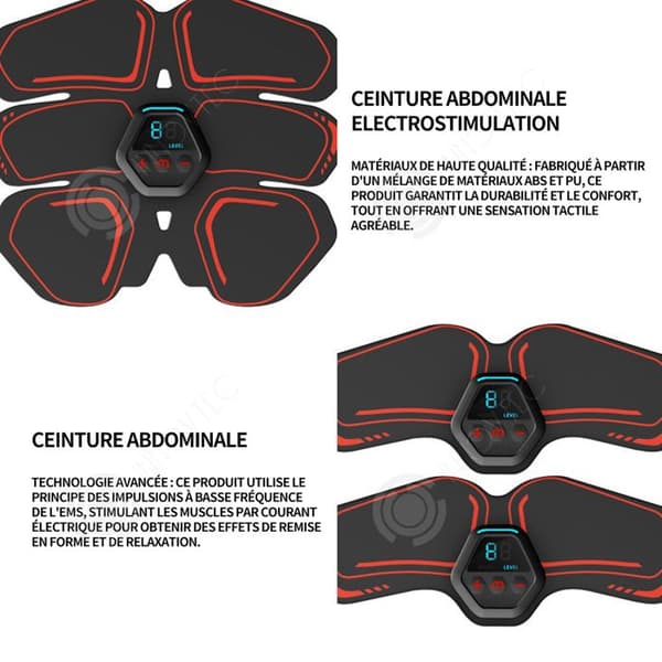 INN Magmuskel Electrostimulator med LCD-skärm för män Kvinnor Hem Gym Träning Träning Vibration Fitness Massager