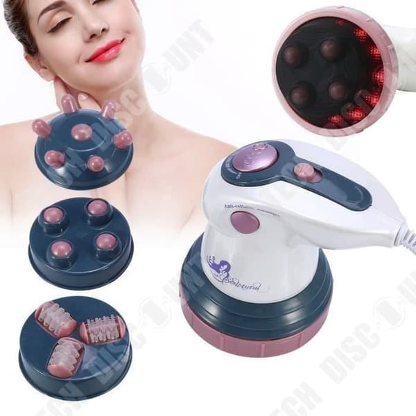 TD® Cellulite Massager 4 Massage Heads Djup massage elektrisk massager