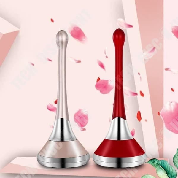 TD® Red Magnetic Face Massager för anti-aging, rynkor eliminerar hudföryngring Magnetisk ingång ansikte