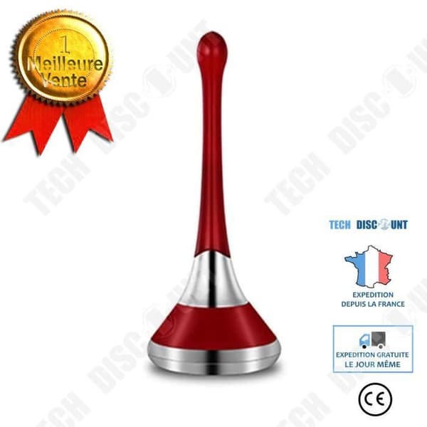 TD® Red Magnetic Face Massager för anti-aging, rynkor eliminerar hudföryngring Magnetisk ingång ansikte