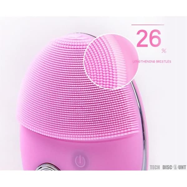 TD® Ultrasonic Skin Scrubber dynamisk silikonrengöring trådlös laddning, porrengöring med ultraljud