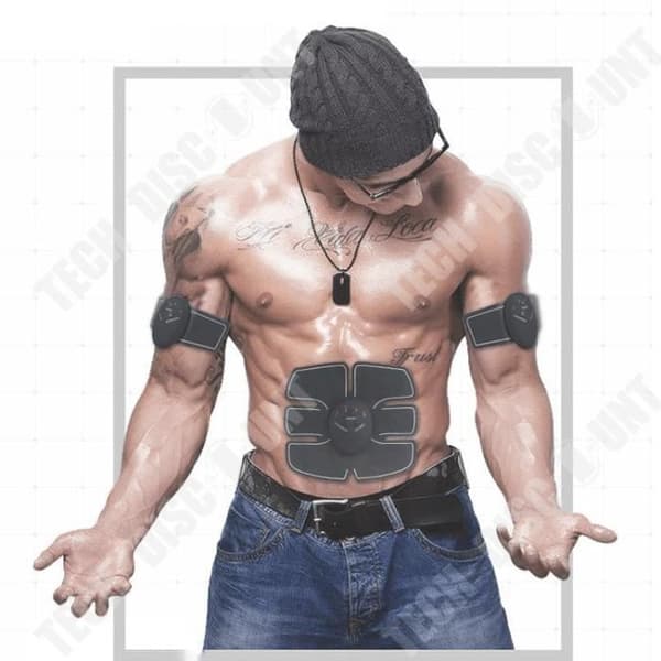 TD® Recharge Smart Abdominal Device Lazy Abdominal Device Träningsanordning Buken Muscle Device Bukplåster