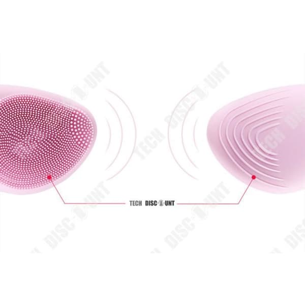 TD® Electric Ansiktsrengöringsborste USB Uppladdningsbar Makeup Massage Hudvård Speed Exfolierande Scrub Djup peeling