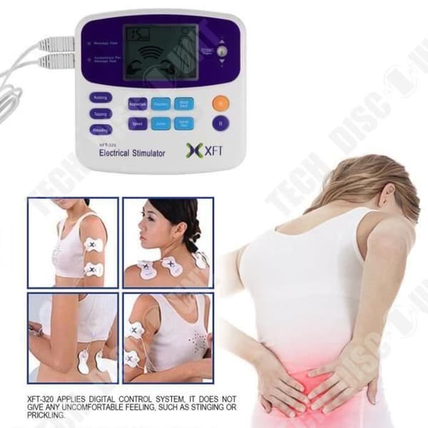 TD® Electric Stimulator Massager Digital Machine Massage Avslappning
