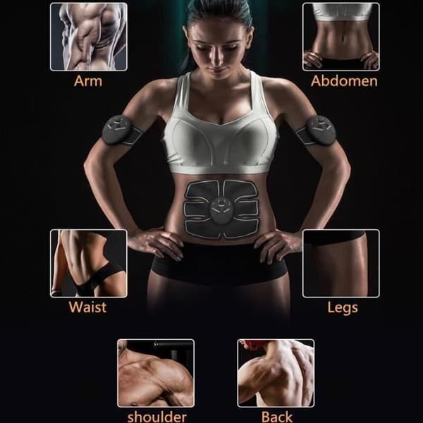 Mag- och sätesstimulator - SURENHAP - 8ST - Svart - Blandat - Fitness