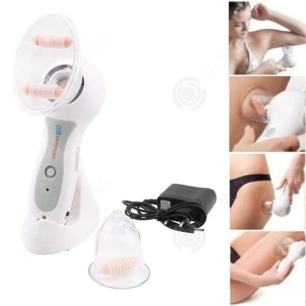 INN Anti-Cellulite Sugkopp Anti-Cellulite Device Vakuum Sugkopp Massager - Sug Massager - USB - Vit