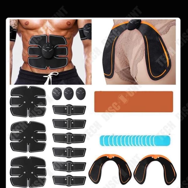 TD® Muscle Training Instrument Mage Muscle Sticker Rumpa Massager Kombinationsset