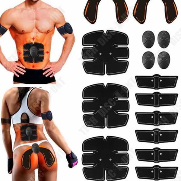 TD® Muscle Training Instrument Mage Muscle Sticker Rumpa Massager Kombinationsset