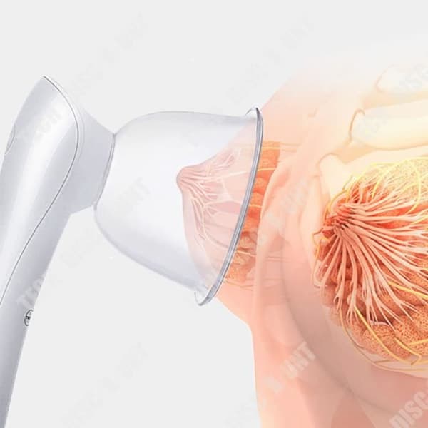 TD® Vakuum Bröst Massager Negativt tryck Hudföryngring Elektrisk Bröst Fitness Hem Bröst Massager