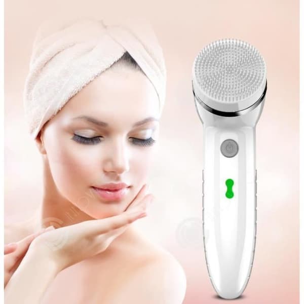 INN® Makeup Remover Massage Rengöringsborste fyra-i-ett elektriskt rengöringsinstrument för att ta bort olja och keratin