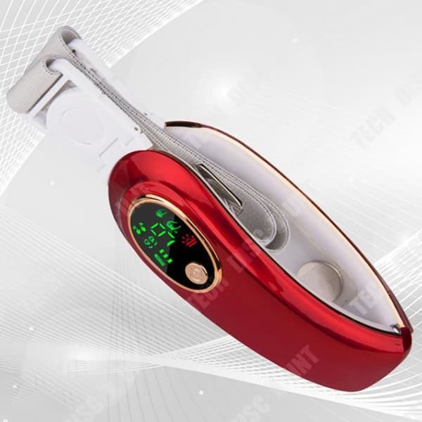 TD® V-Face Beauty Device 4 arbetslägen Digital fjärrkontroll Vikbar design massageapparat för ansiktshud