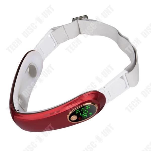 TD® V-Face Beauty Device 4 arbetslägen Digital fjärrkontroll Vikbar design massageapparat för ansiktshud