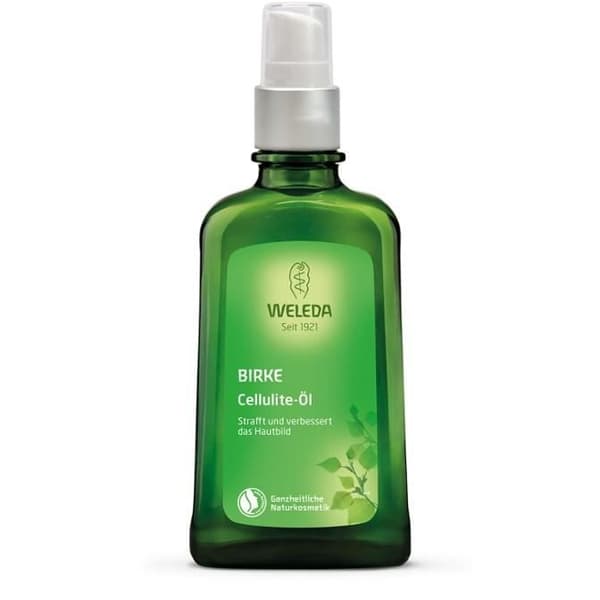 WELEDA - Björkbantande massageolja - hjälper till att minska effekterna av celluliter - 200 ml