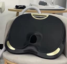 RF EMSzero Maskin, 6500W Effektutgång, Icke-invasiv Muskelstimulering,EU-kontakt, kudde
