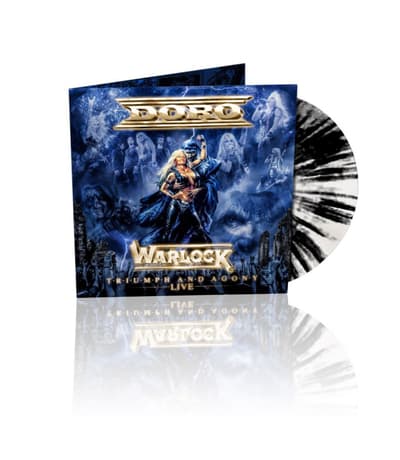 Warlock - Triumph And Agony Live (Black & White Marbled Vinyl)