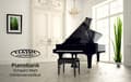 Miniatyrbild 2 av 4: Pianobänk - Classic Cantabile - Mattsvart - Sittkomfort - Robusta fötter - Justerbara i höjdled