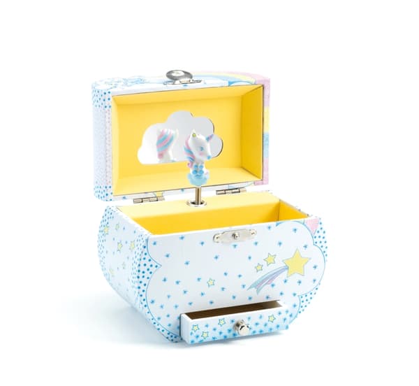 Music Box Unicorn Dream, Smykkeskrin Unicorn - Djeco