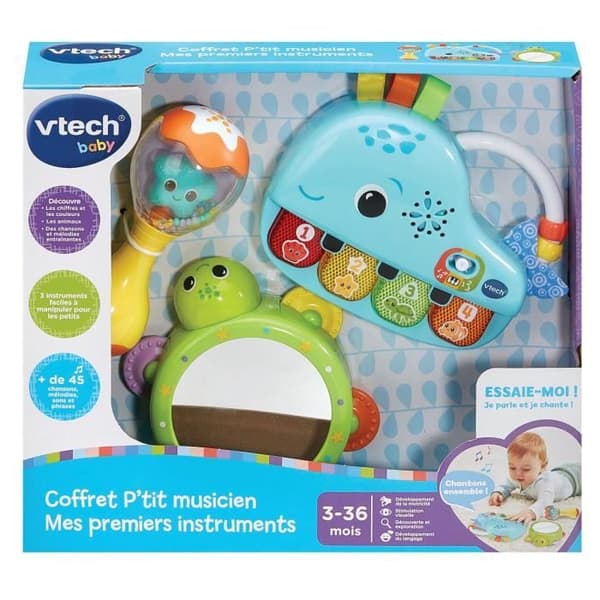 VTECH LITTLE MUSICIAN BOX - MINA FÖRSTA INSTRUMENT