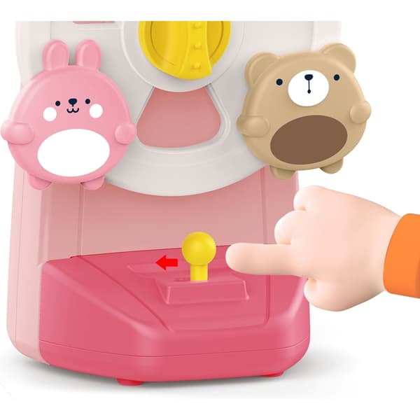WOOPIE BABY Speldosa Karusell med Djur – Musikaliskt och Pedagogiskt Leksak - Rosa