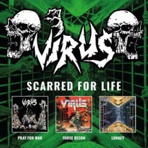 Virus - Scarred For Life (3 Cd) (CD)