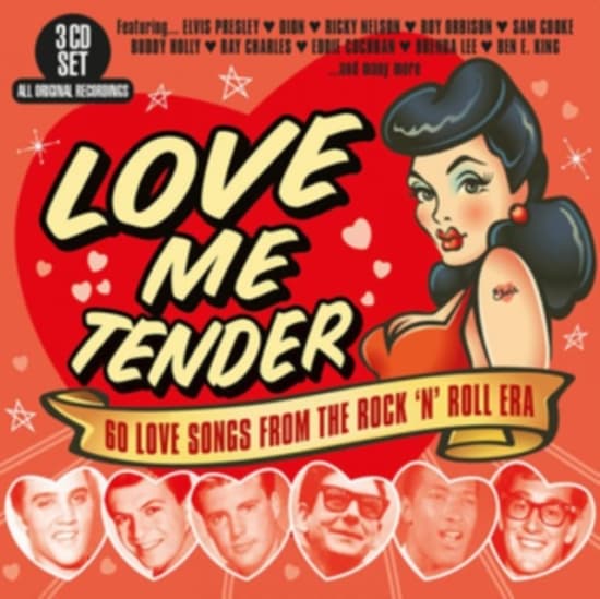 Blandade Artister - Love Me Tender - 60 Love Songs From (CD)