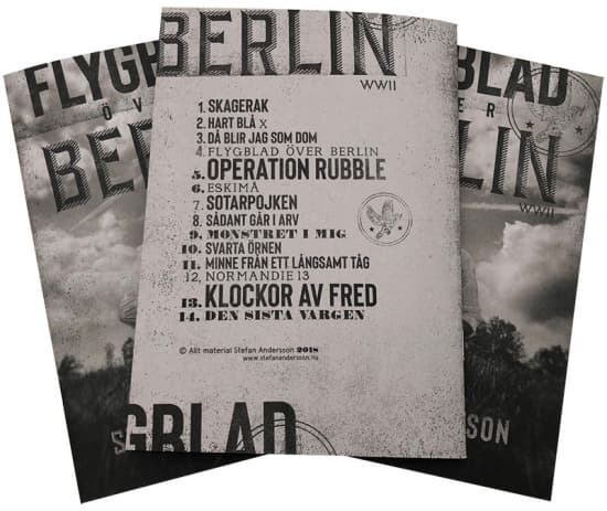 Stefan Andersson - Flygblad Över Berlin (CD & Häfte) (CD)