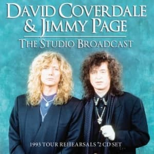 Coverdale David & Page Jimmy - Studio Broadcast 1991 (2 Cd) (CD)