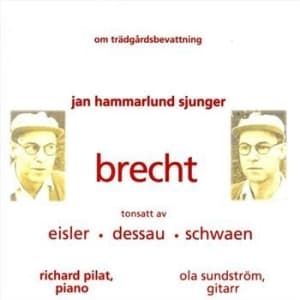 Hammarlund Jan - Sjunger Brecht (CD)