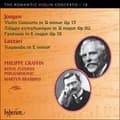 Miniatyrbillede 1 af 2: Jongen/Lazzari - Romantic Violin Concerto Vol 18 (CD)