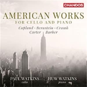 Barber / Bernstein / Copland - American Works For Cello And Piano (CD)