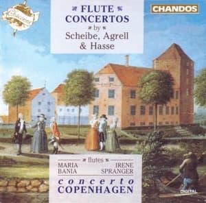 Scheibe / Hasse / Agrell - Flute Concertos (CD)