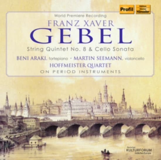 Hoffmeister Quartet Beni Araki Ma - String Quintet No. 8 & Cello Sonata (CD)