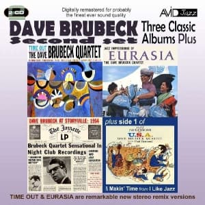 Dave Brubeck - Three Classic Albums Plus  (CD)