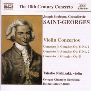 Saint-Georges Joseph Boulogne - Violin Concertos (CD)