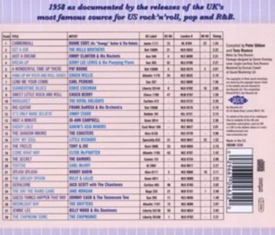 Various Artists - London American Label Year By Year (CD)